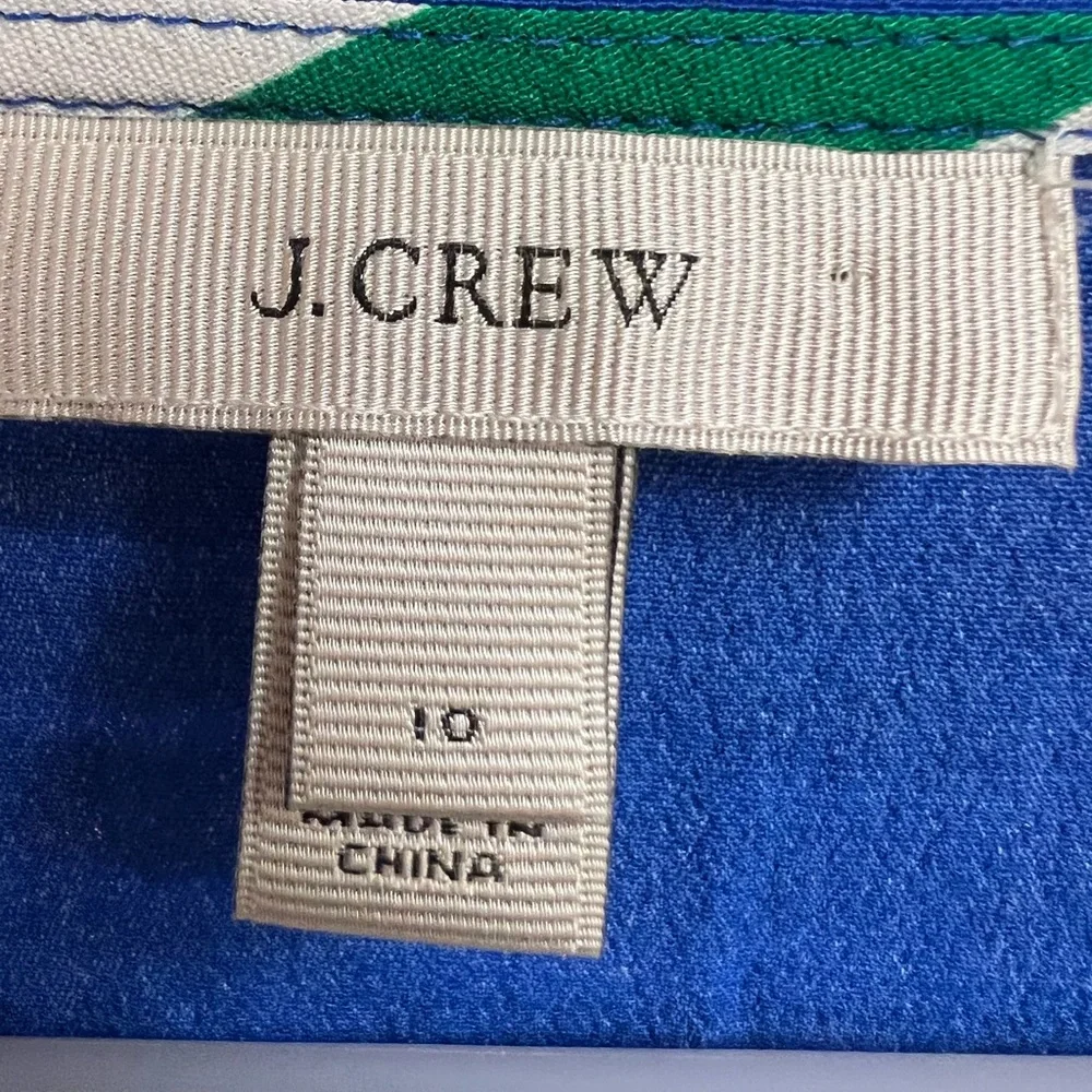 J. Crew-Stripe shirt- Size:10, Pre-Owned good‎ condition